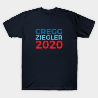 Cregg Ziegler 2020 Election The West Wing CJ Cregg Toby Ziegler T-Shirt T-Shirt